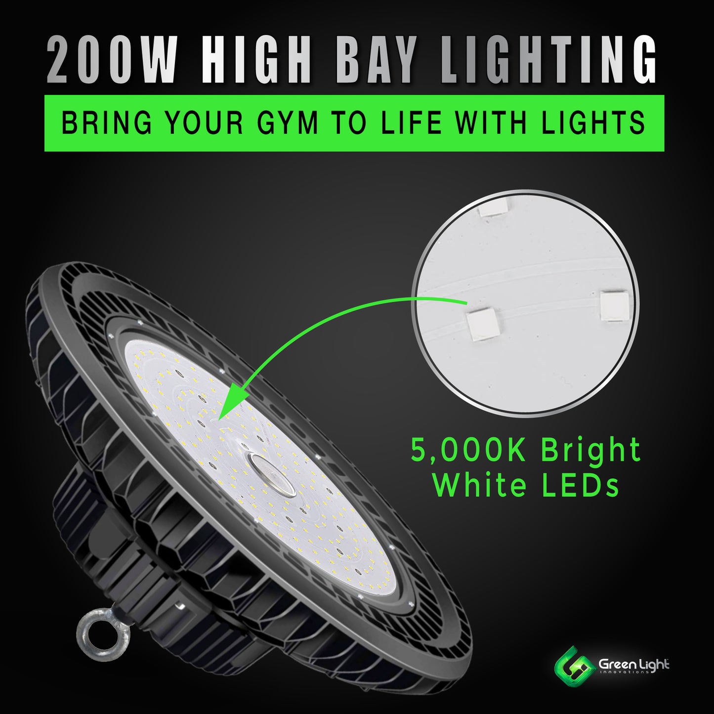LED UFO High Bay Light 200W
